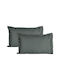 Kotonia Home Module Fete De Pernă Cu Plic De Acoperire Anthracite Gri 40x40cm