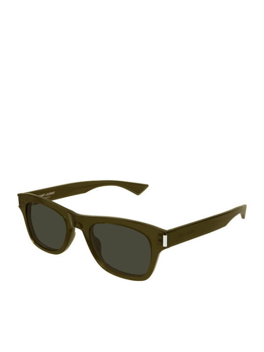 Ysl Ochelari de Soare Unisex cu Ramă Maro și Le...