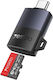 Cititor Carduri Usb Type-c La Tf 480mbps Suportă 1tb Aliaj Aluminiu Yesido Gri