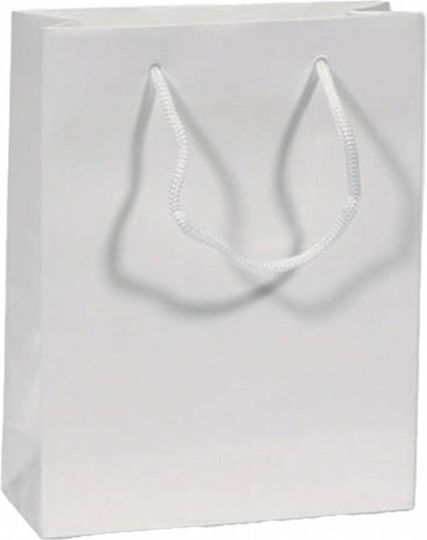 Mertzios.gr White Paper Gift Bag 11.5x16cm