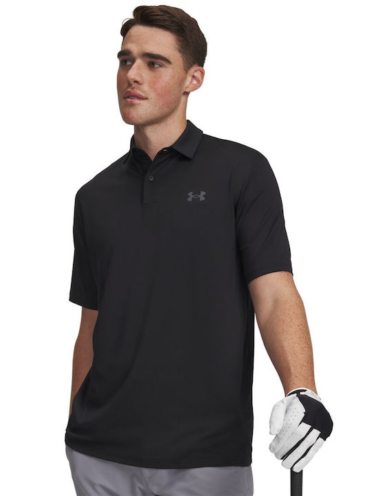 Under Armour Bluză Polo Neagră