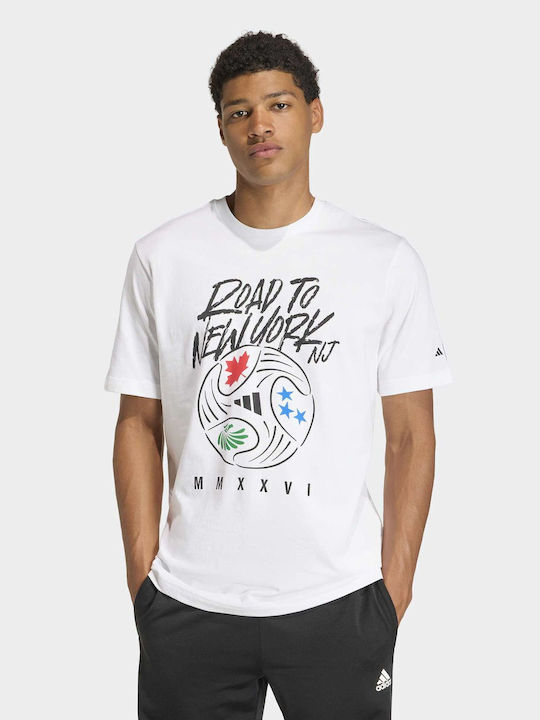 adidas Αθλητικό T-shirt White