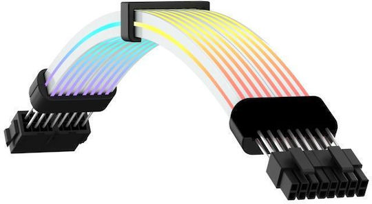 Gamemax Netzkabel 2 X 8-Pin VGA ARGB Schwarz