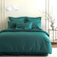 Husă De Pilotă Kotonia Home 100% Bumbac Culoare Solidă Ranforce 150x200 Cm Aqua Marine