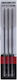 Set 3 Chainsaw Files 5/32" 4x200mm Z-tools Zts 8153
