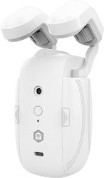 Nedis Rechargeable Bluetooth Curtain Motor Compatible I U Rods Rails White
