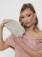 Women's Silver Clutch