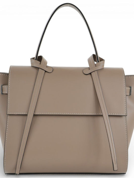 Damentasche Aus Leder Handtasche Silber