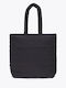 Fabric Women's Tote Handbag Black