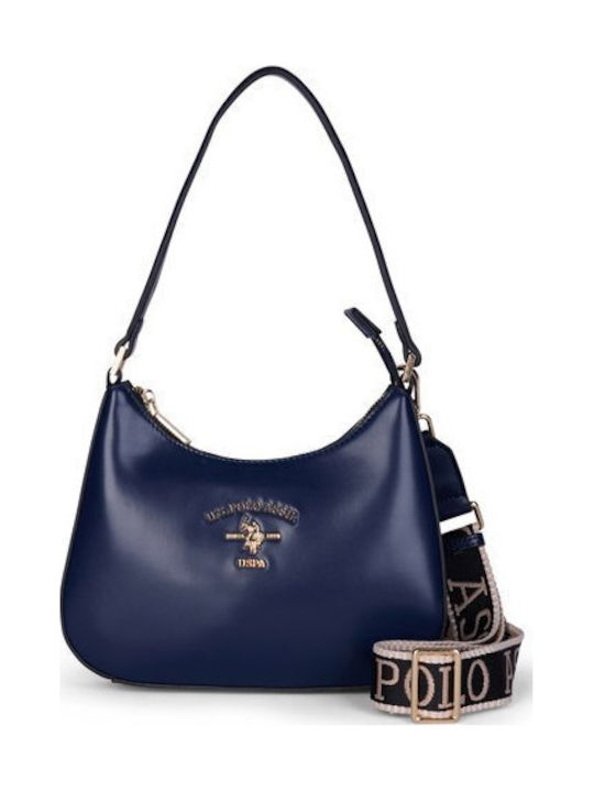 U.S. Polo Assn. Γυναικεία Τσάντα Ώμου Μπλε