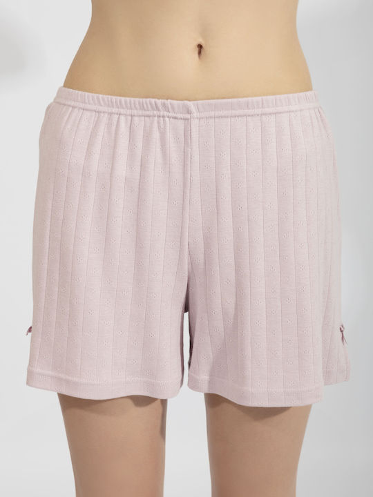 Harmony Summer Women's Pyjamas Shorts Lilac