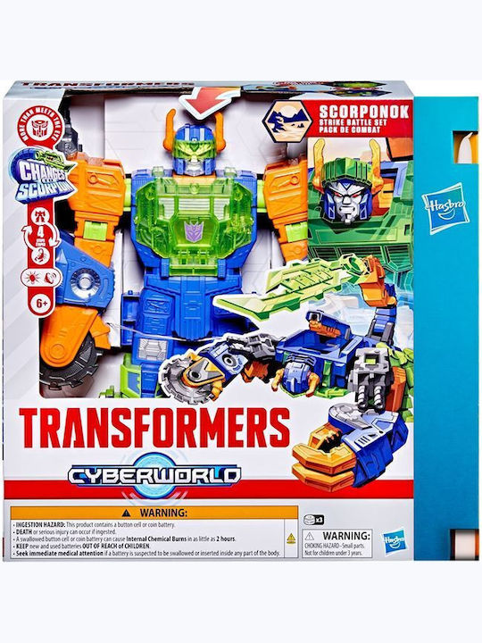 Transformers Cyberworld Scorponok Strike Battle Hasbro