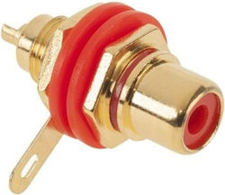 Rca Cinch Mounting Socket Casing Plated Black