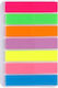 Adhesive Plastic Bookmarks M&G 45x12mm Colors 7 X 25 Pieces Ys-456