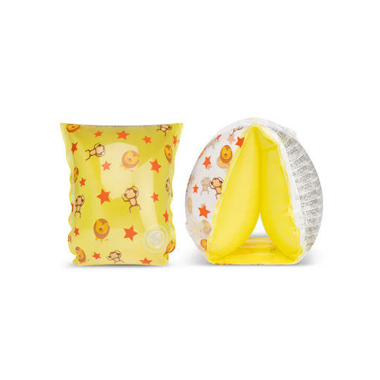 Swim Essentials Swimming Armbands Yellow Circus 2-6 Years
