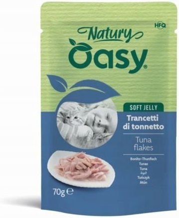 Oasy Υγρή Τροφή για Γάτες με Τόνο 70gr