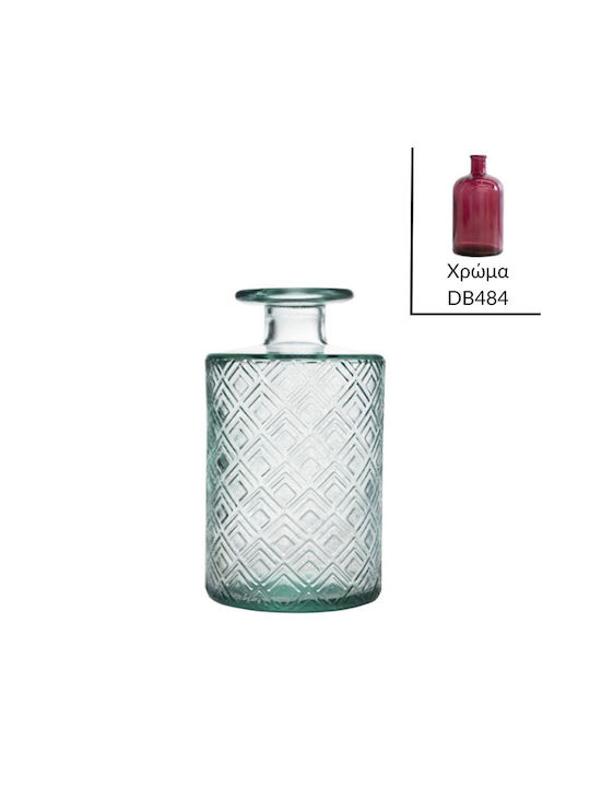 Vidrios San Miguel Decorative Glass Vase Nihon Red