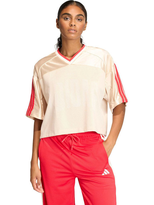 adidas Adidas Bluse Für Damen Beiges