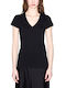 Women's T-shirt Black XW002292AF10356 UC001