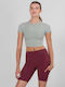 Women's Crop T-shirt Green