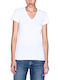 Women's T-shirt White XW002315AF16294 U0002
