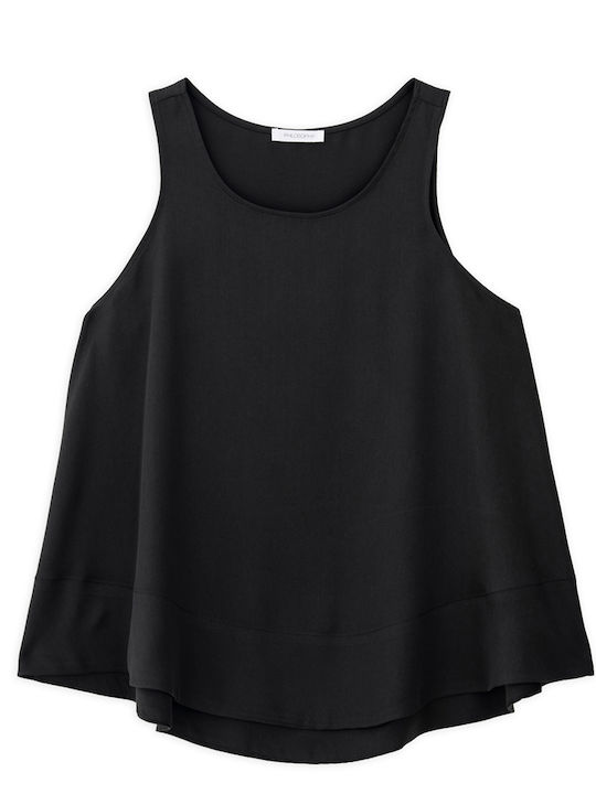 Philosophy Wear Women's Sleeveless Black Blouse