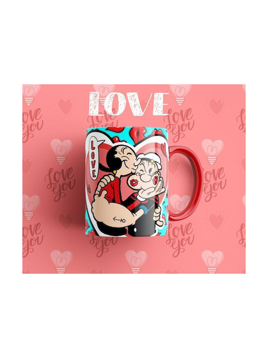 Digital Place L Love Ceramic White Mug 330ml