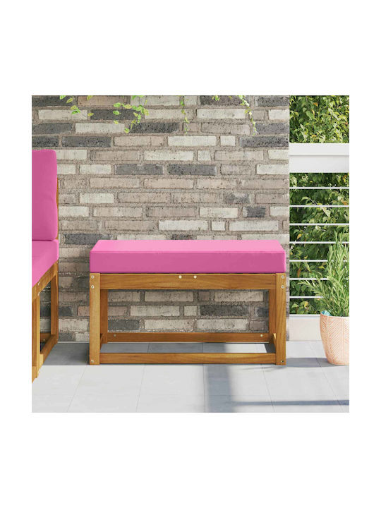 vidaXL Pernă De Canapea Pentru Scaune De Grădină Roz 40x80cm