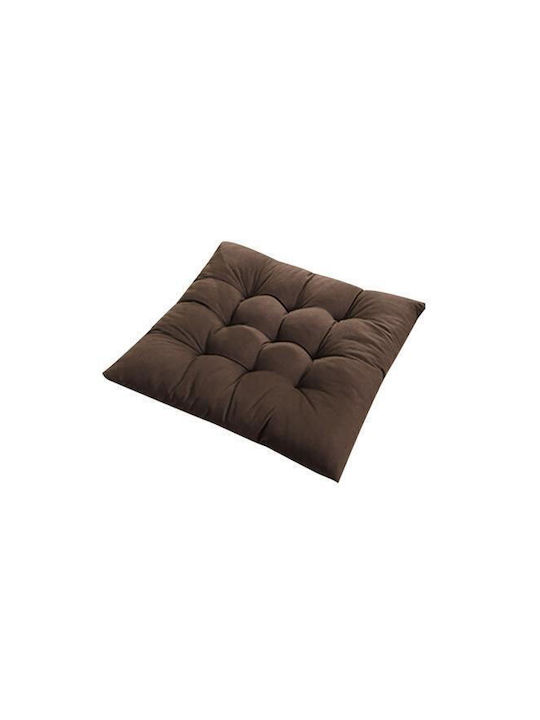 Dream House Μαξιλάρι Καρέκλας Κήπου Brown 40x40εκ.