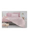 Guy Laroche Sandy Bettlaken Set Für Einzelbett 170x200cm Rosa (3 Stück)