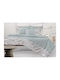 Guy Laroche Passport Super-Double Bed Sheets Set With Fitted Sheet 170x200+32cm 4 Pieces