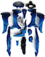 Costum Yamaha Crypton 115 Albastru Strong