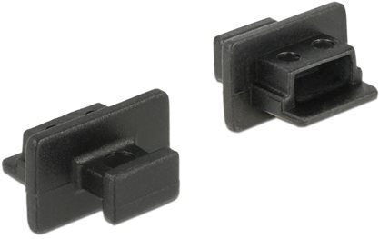 Delock Dust Cover Usb 2.0 Type Mini-b Female Grip 10 Pieces Black 64011
