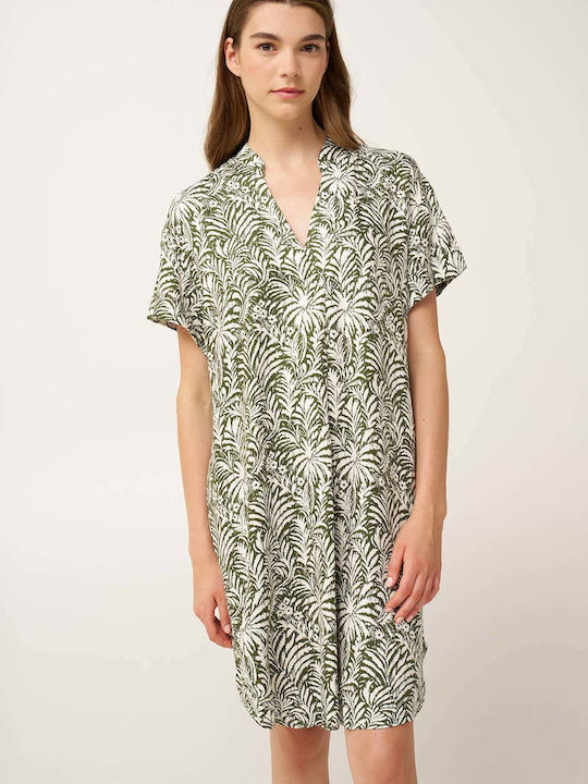 Summer Mini Dress Green Ivy