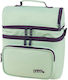 Polo Double Cooler School Insulated Lunch Bag 9l Blue 25x19x29cm