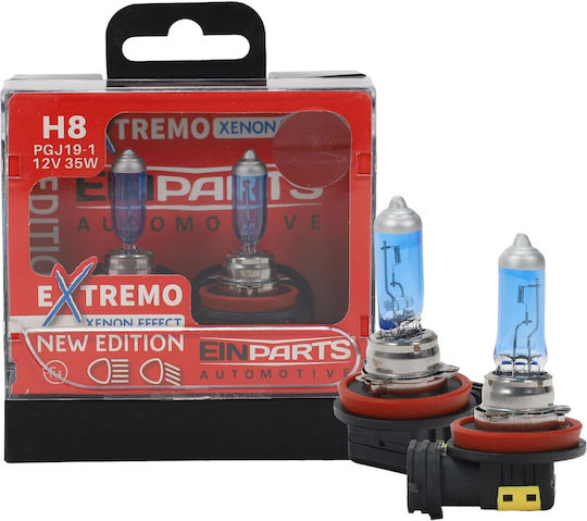 Einparts Lămpi Auto H8 Halogen 12V 35W 2 Buc