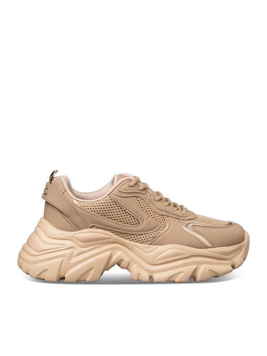 Mairiboo for Envie Women's Chunky Sneakers Beige
