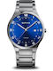 Bering Time Men's Watch 39mm Battery With Silver Metal Bracelet