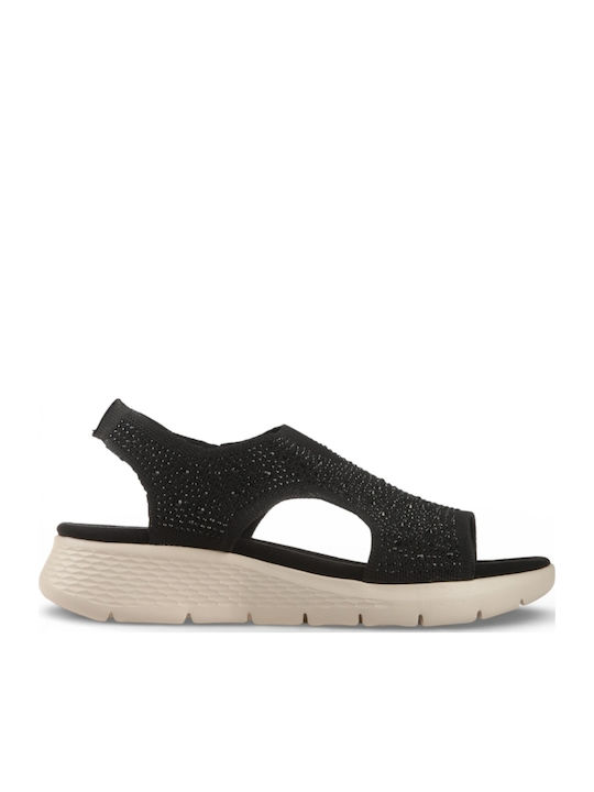 Women's Flat Sandals Black