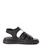 Leather Women's Sandals Black