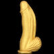 Kinksters Ρεαλιστικό Dildo Χρυσό