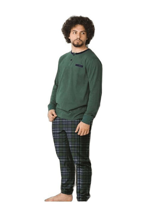 Basile Winter Men's Pyjama Blue