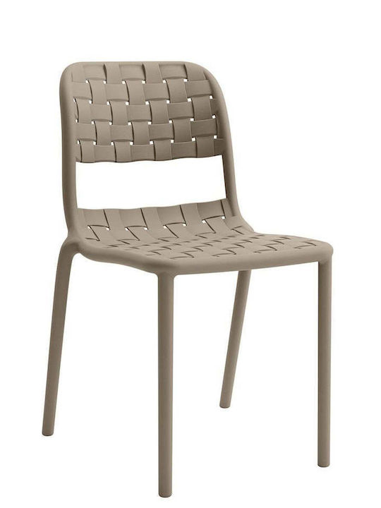 Scaun de Exterior din Polipropilenă Tonic-c Moka