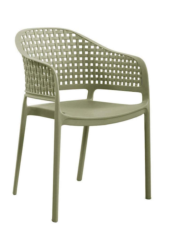 Gartenstühle Außenbereich Rattan Cuba Limette