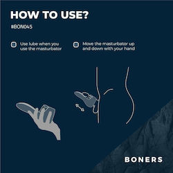 Boners Masturbator mit Vibration