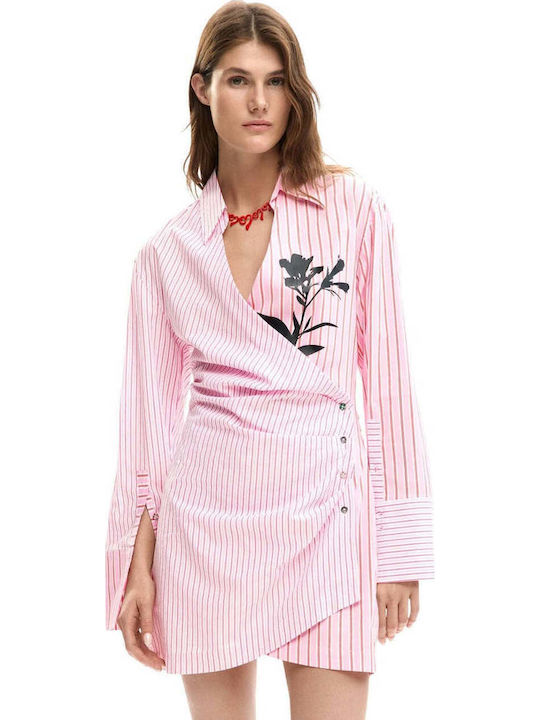 Summer Mini Dress Pink