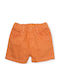 Kinder Shorts Bermudas Denim Orange