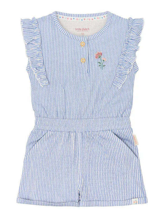 Kids Shorts/Bermuda Playsuit Denim Denim Blue Stripe