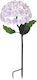Lumineo Spiked Solar Flower Light Warm White with Motion Sensor and Photocell 17x17x50cm