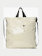Fabric Women's Tote Bag Beige